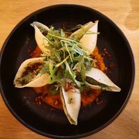 Pâtes "ricotta" epinards at the friendly kitchen in Paris