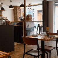 The cosy place at the friendly kitchen in Paris