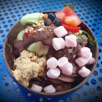 Strawberry mochis yum at Yo-Chi in Melbourne