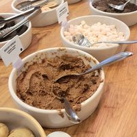 toppings: cookies, mochi, chocolate at Yo-Chi in Melbourne
