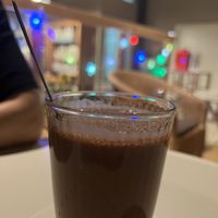 Schoko-Bananenshake  at Casa Verde in Tenerife