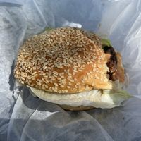 Vegan Burger at Pretty Good Advice - Soquel in Soquel