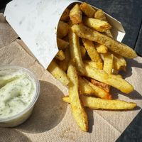 Fries 🍟 with ranch 🤤   at Pretty Good Advice - Soquel in Soquel