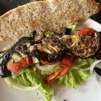 Grilled veggie sandwich  at Zest Bakery & Coffee House in Koh Tao