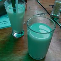 Soya milk + iced yogurt at D'Gemma in Ho Chi Minh City