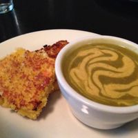split pea dal at The Grit in Athens