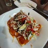 Enchiladas at A Raices in Gran Canaria