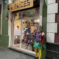 Entrance  at A Raices in Gran Canaria