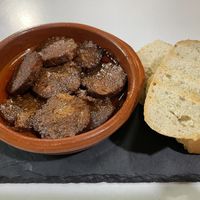 Chorizo is a must try!  at A Raices in Gran Canaria