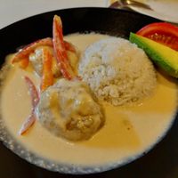 Peruvian inspired dish at A Raices in Gran Canaria