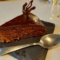 Austrian inspired chocolate.cake at A Raices in Gran Canaria
