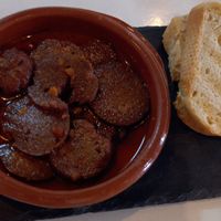 Chorizo at A Raices in Gran Canaria