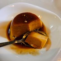 Flan made with dates at A Raices in Gran Canaria