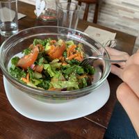 Normal salad at A Raices in Gran Canaria