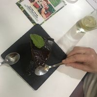 Viennese Sachertort at A Raices in Gran Canaria