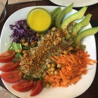 Amazing salad at A Raices in Gran Canaria