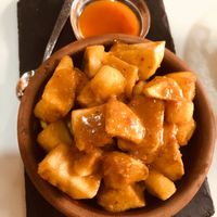 Papas Diablo at A Raices in Gran Canaria