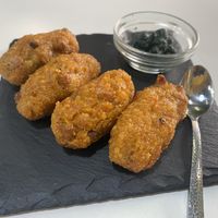 Croquettes at A Raices in Gran Canaria