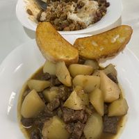 Goulash and chili at A Raices in Gran Canaria