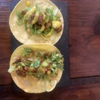 Amazing tacos  at A Raices in Gran Canaria