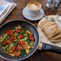 my breakfast at SMOOFEE's in Berlin