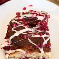 Raspberry swirl - wow!!  at The Highlanders Bakehouse  in Crathie