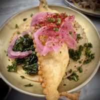 Squash blossom  at Tacos Tu Madre - Los Feliz in Los Angeles
