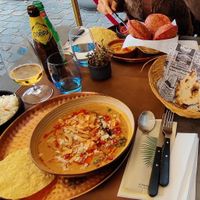 Whole meal at Nirvana Kitchen in Leuven