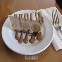 Banana cheesecake at Better Life Cuisine in Santa Monica