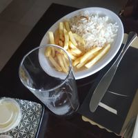 Rice and beans at The Green House in Willemstad