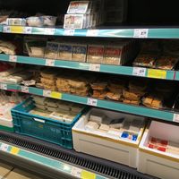 Tofu selection at Tains in Dusseldorf