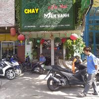 Front of the restaurant at Mam Xanh in Ho Chi Minh City