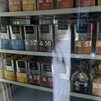 Vegan bars at Gelateria Del Biondo in Brescia