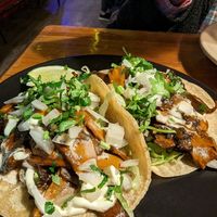 Mushroom taco at Calle Rey in Newtown
