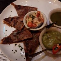 Al Pastor Mushroom Questadilla at Calle Rey in Newtown