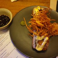 Crispy maki furai roll $18.00 at Calle Rey in Newtown