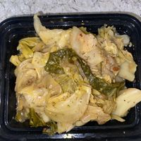 Cabbage  at Moe Vegan in Kent