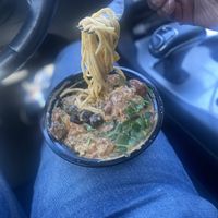 Delicious pasta  at Moe Vegan in Kent