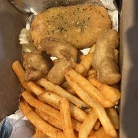 Seafood basket  at Moe Vegan in Kent