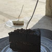 Choc raw cake and carrot raw cake  at VEG in Split