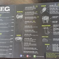 A new menu (june 2021) at VEG in Split