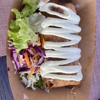 Burrito wrap  at VEG in Split