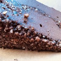 Vegan chocolate cake 🍰😍 at VEG in Split