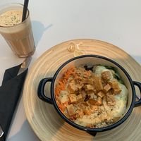 Protein bowl and protein smoothie   at VEG in Split