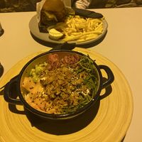 Tofu bowl & burger   at VEG in Split