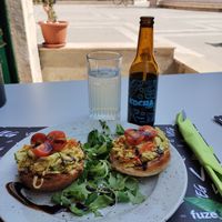 Scrambled tofu from brunch offer  at VEG in Split