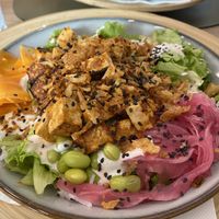 Tofu and pickled veg salad   at VEG in Split