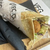 Falafel wrap  at VEG in Split