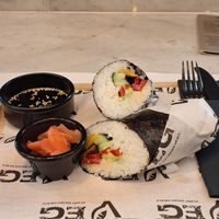 Steak teriaky sushirito at VEG in Split