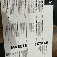 Menu Oct 2025  at VEG in Split